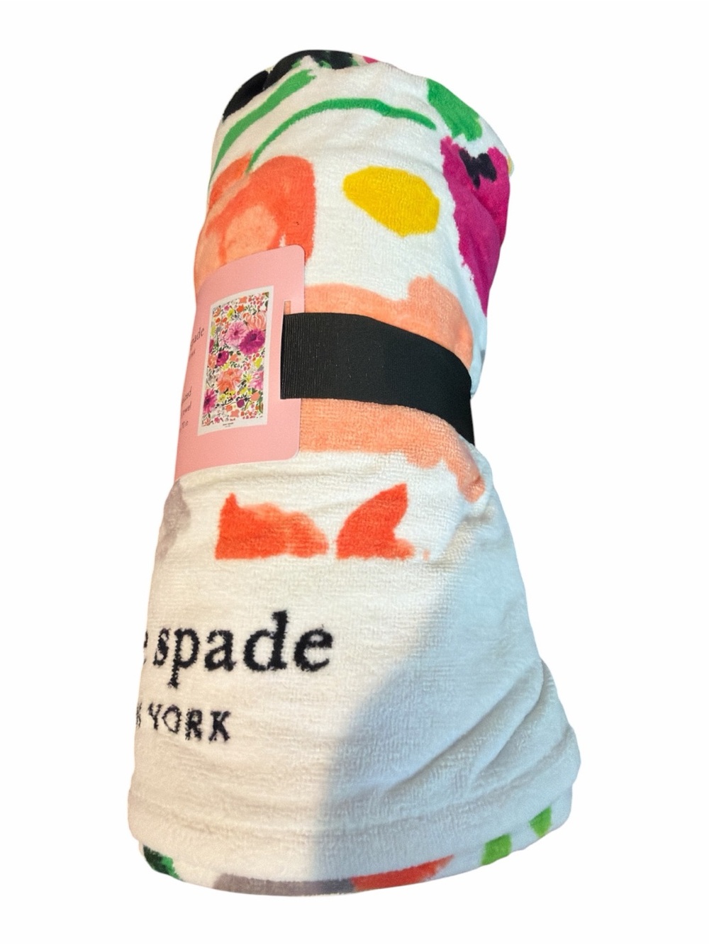 Kate Spade Oversized Floral Beach‎ Towel "Dahlias" 40" X 70" NEW/NWT